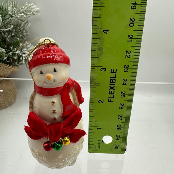 Lenox Jingles Ornaments Santa Snowman Angel Christmas Holiday Decor Set Of 3 - Picture 11 of 11
